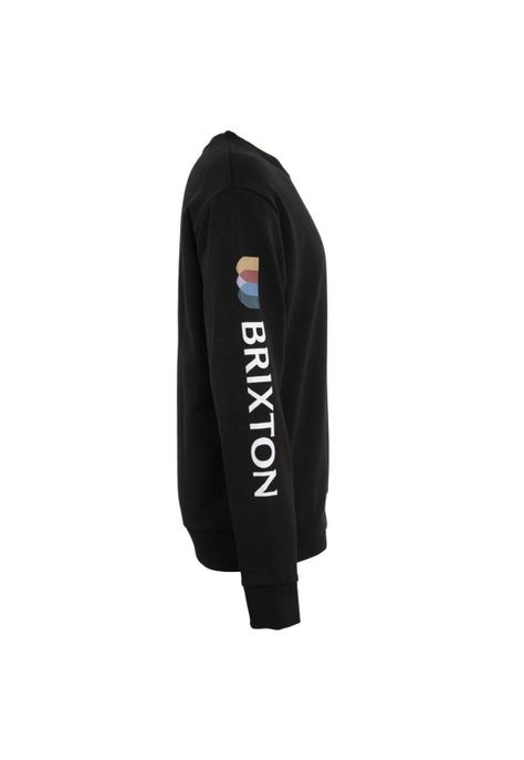 Poleron Men Crew Basic Black-1