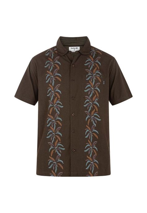 Camisa Rincon Velvet Brown Hurley-0