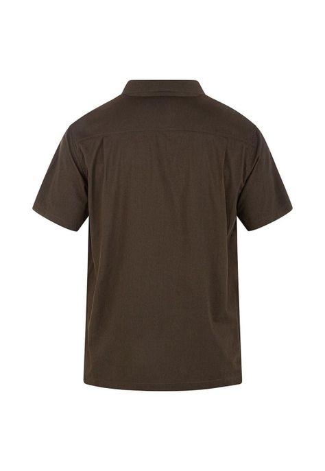 Camisa Rincon Velvet Brown Hurley-1