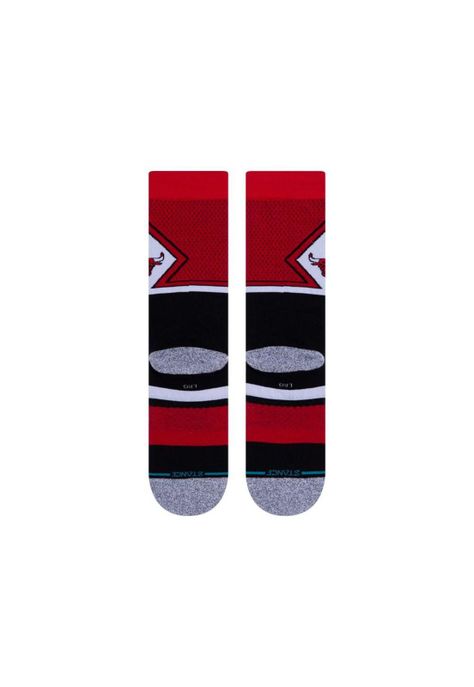 Stance Sock Bulls Shortcut 2 Red-2