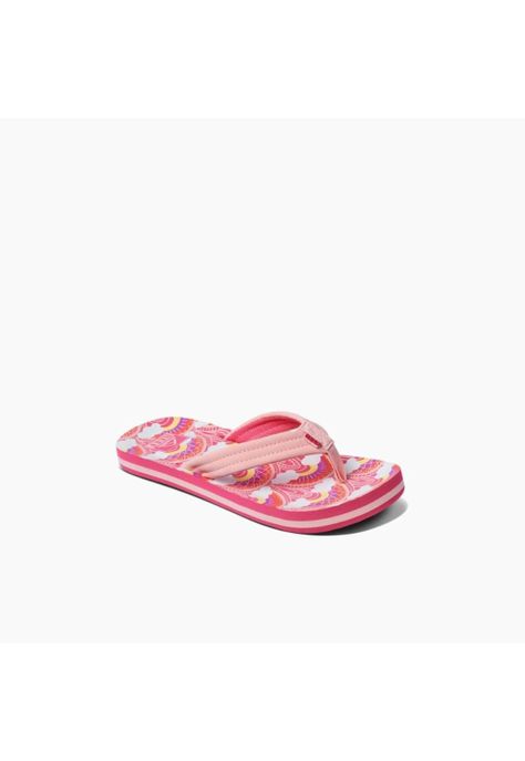 Sandalia Kids Rainbows And Clouds Pink-0