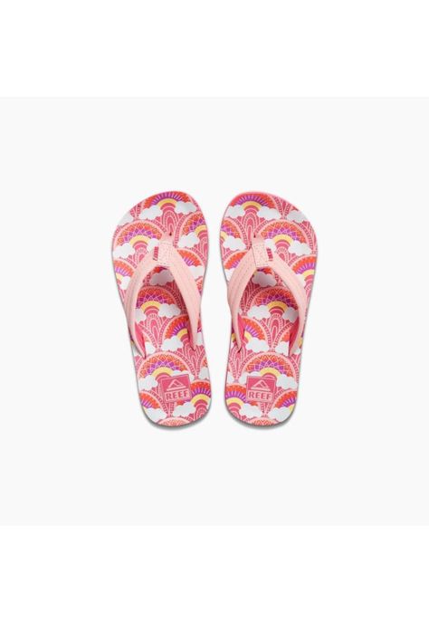 Sandalia Kids Rainbows And Clouds Pink-1