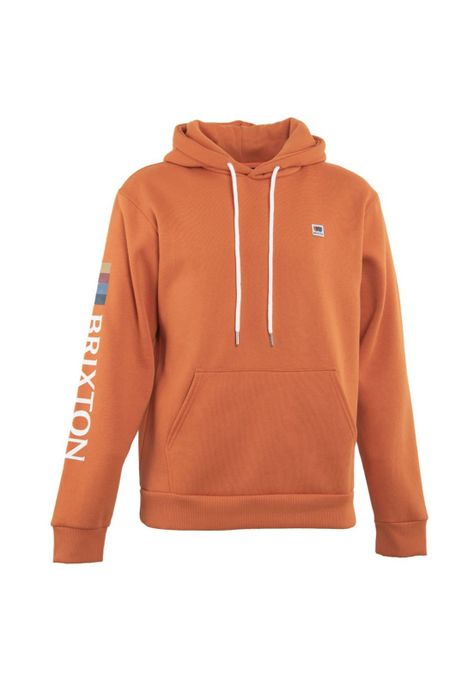 Poleron Men Hoodie Basic Orange-0
