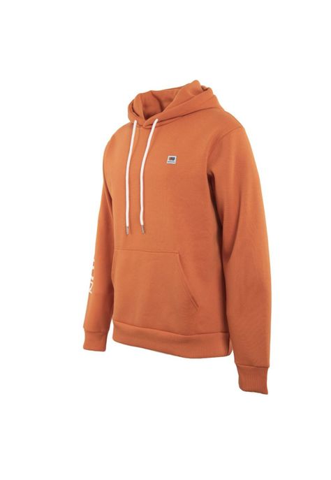 Poleron Men Hoodie Basic Orange-2