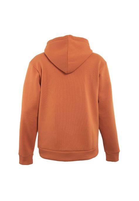 Poleron Men Hoodie Basic Orange-3