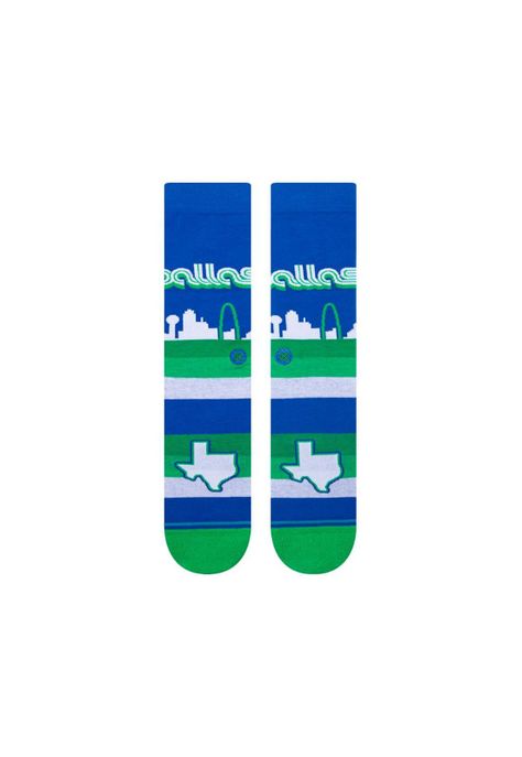 Stance Sock Men NBA Dallas Mavericks City Royal 2023-1