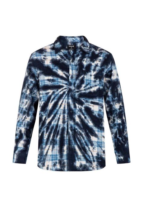 Camisa Portland Tiedye White Blue Black-0