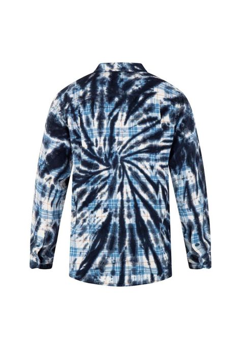 Camisa Portland Tiedye White Blue Black-1