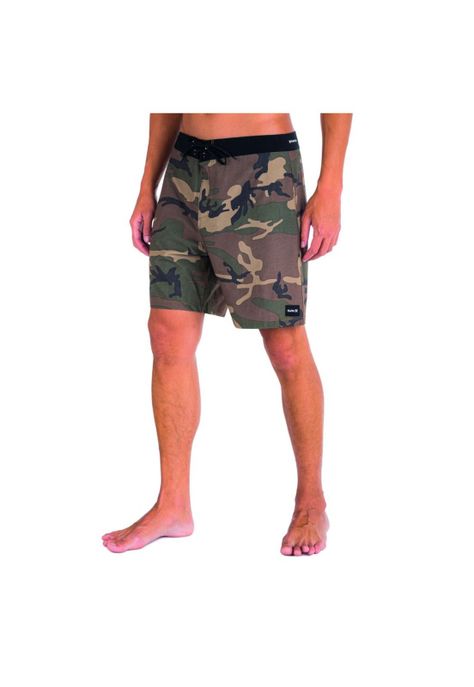 Traje de Baño Phantom Classic 18" Boardshorts Olive-4