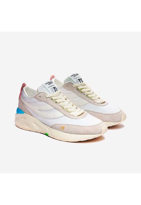Zapatilla 4089 Training 9TS White Turquoise Green-1