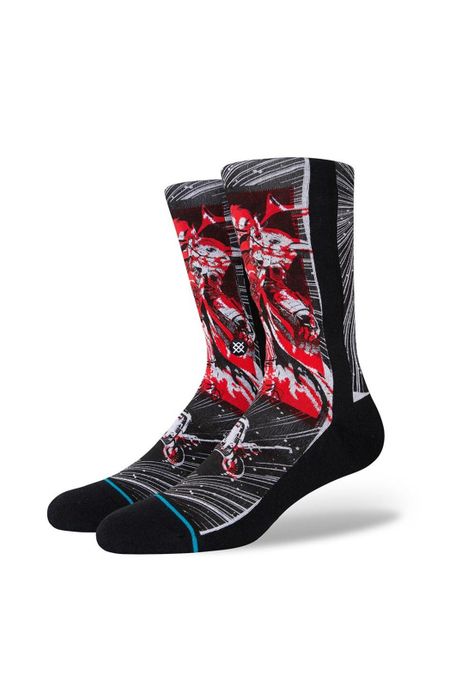 Stance Sock Manga Mando Men Black-0