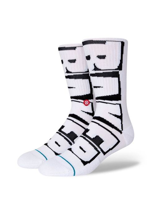 Stance Sock Baker Men White-0