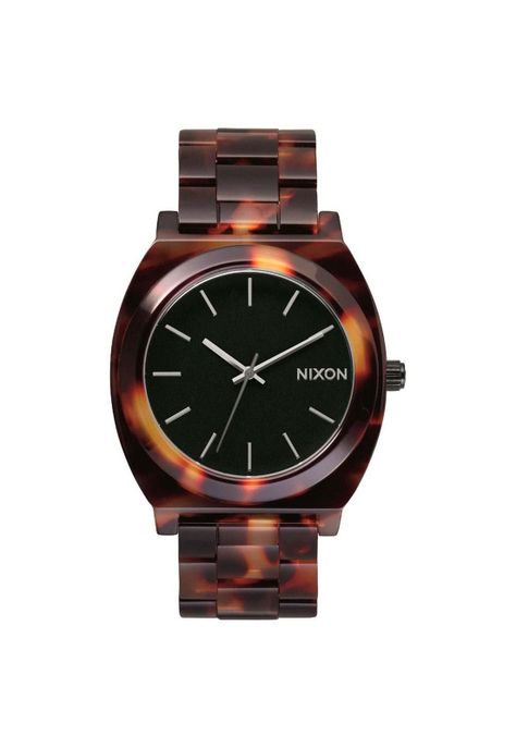 Reloj Time Teller Acetate Tortoise Nixon-0