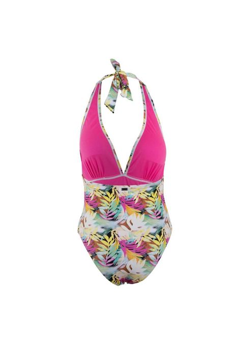 Traje de Baño Amarre en cuello Multicolor-1
