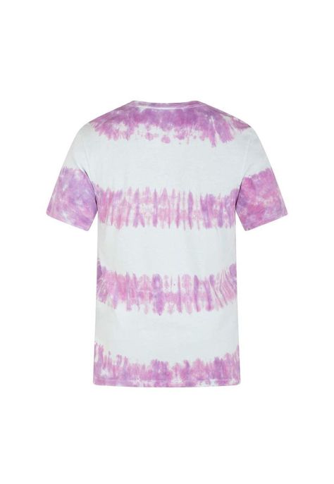 Polera Everyday Washed Tiedye Tealtint White Pink Hurley-1