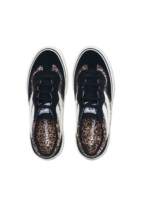 Zapatilla 2941 Revolley Microleopard Black-3