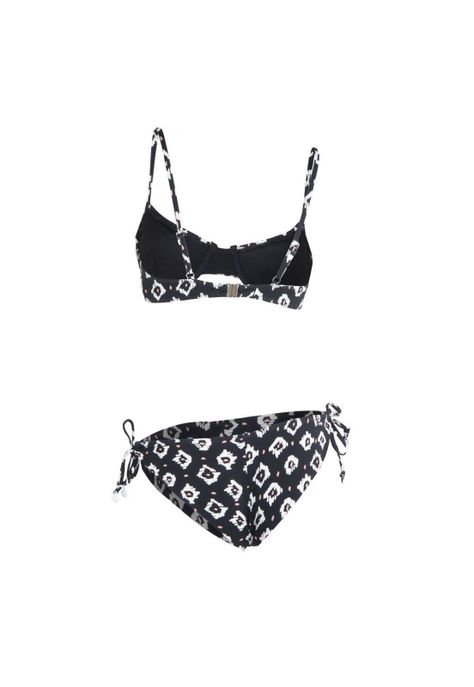 Bikini 05 Negro Figuras Blancas Reef-2