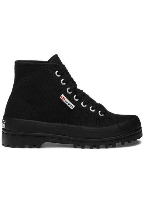 Zapatilla Superga 2341 ALPINA COTU Full Black-0