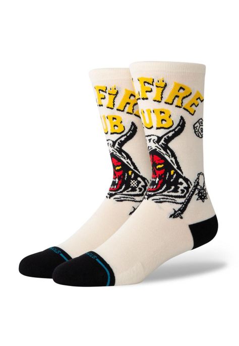 Stance Sock Hellfire Vintage white-0
