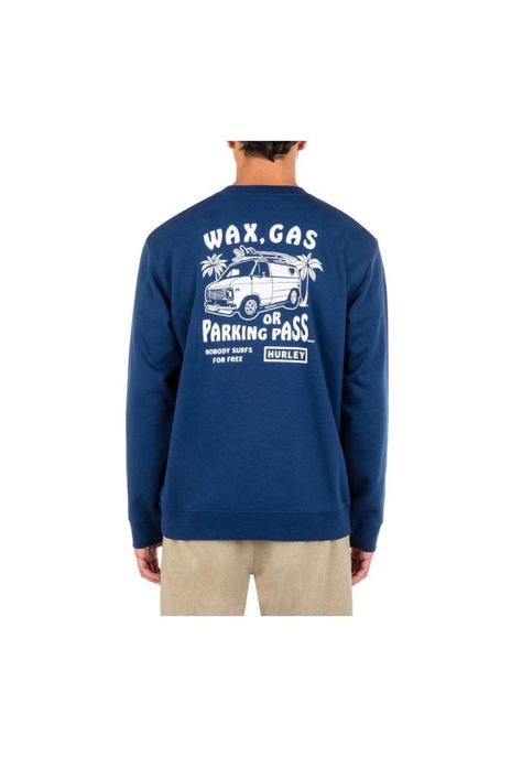 Poleron Fairbanks Fleece Crew Abys-3