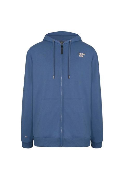 Poleron Reef Full Zipper Men Blue-0