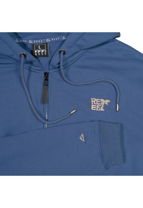 Poleron Reef Full Zipper Men Blue-2