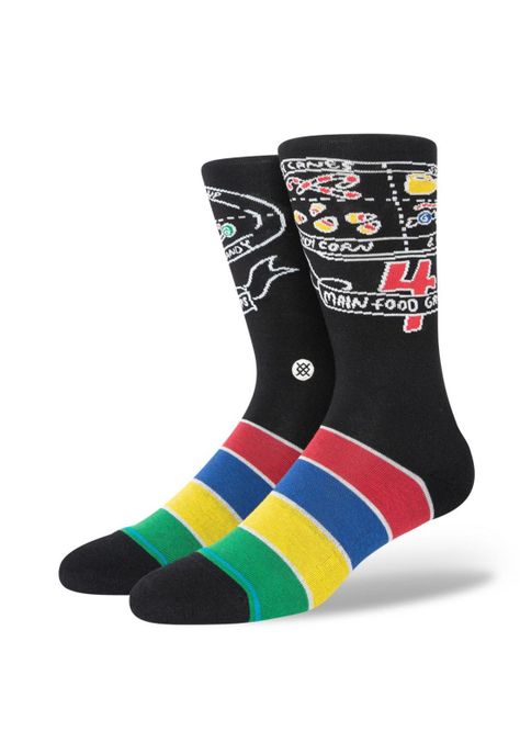 Stance Sock Unisex Food groups black-0