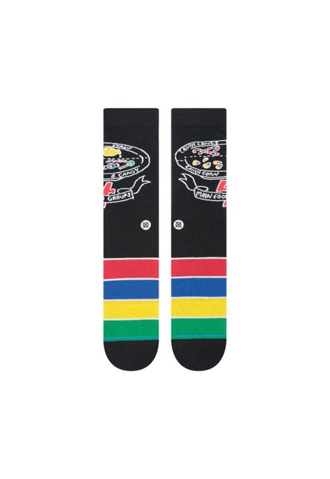 Stance Sock Unisex Food groups black-1