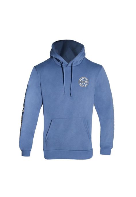 Poleron Men Hoodie Logo Blue-3