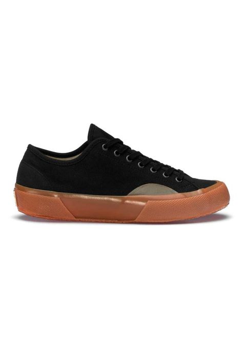 Zapatilla 2431-Deck Canvas Black Gum-0