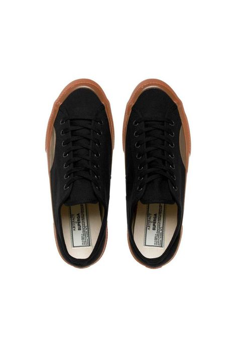 Zapatilla 2431-Deck Canvas Black Gum-2