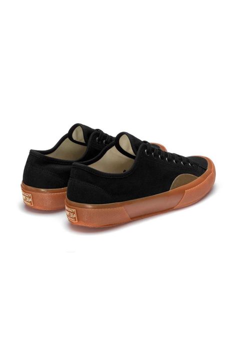 Zapatilla 2431-Deck Canvas Black Gum-3