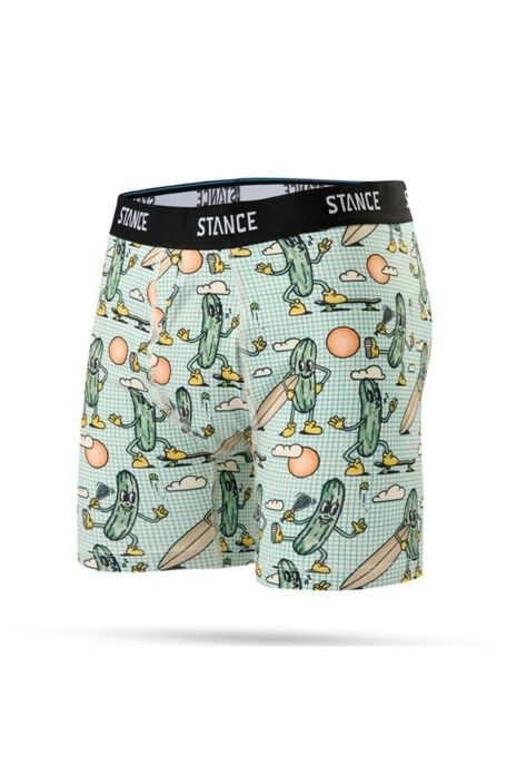 Boxer Men Stance Feeling Pickled Off White Multi-0