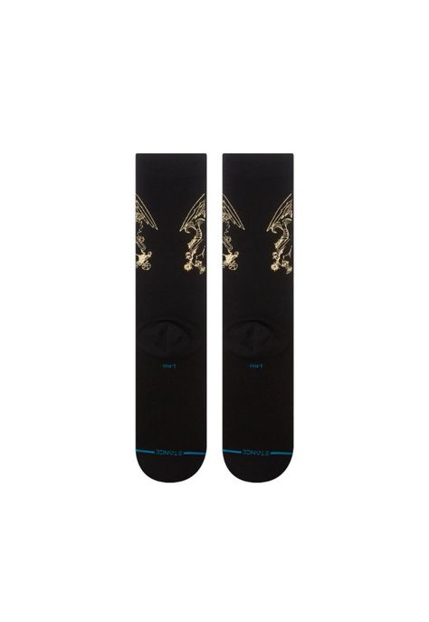 Stance Sock Men Queen Golden Black-2