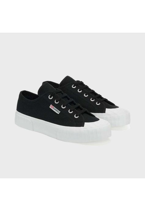 Zapatilla 2630 Stripe Black White-1