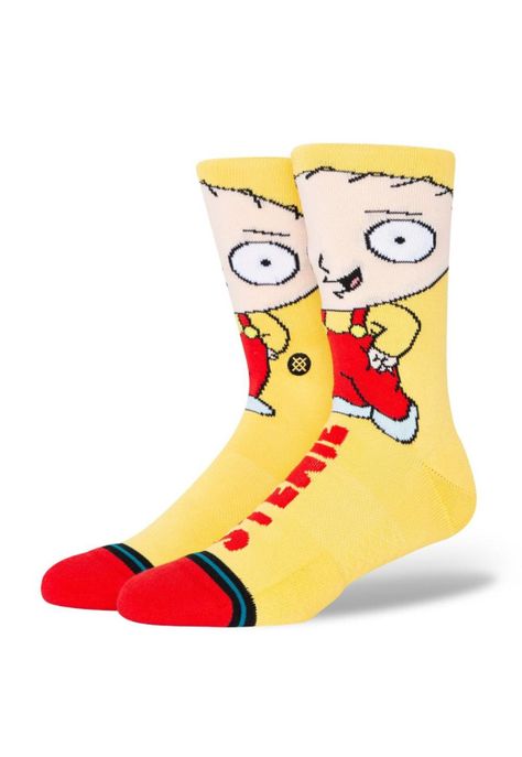 Stance Sock Men Family Guy Stewie Yellow-0