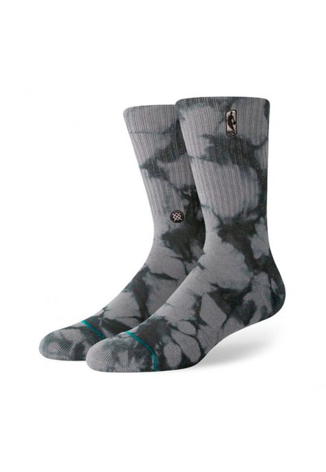 Stance Sock Men NBA Logoman Dye Dark Grey-0