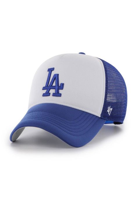 Jockey Los Angeles Dodgers Tri Tone MVP Trucker Royal-0