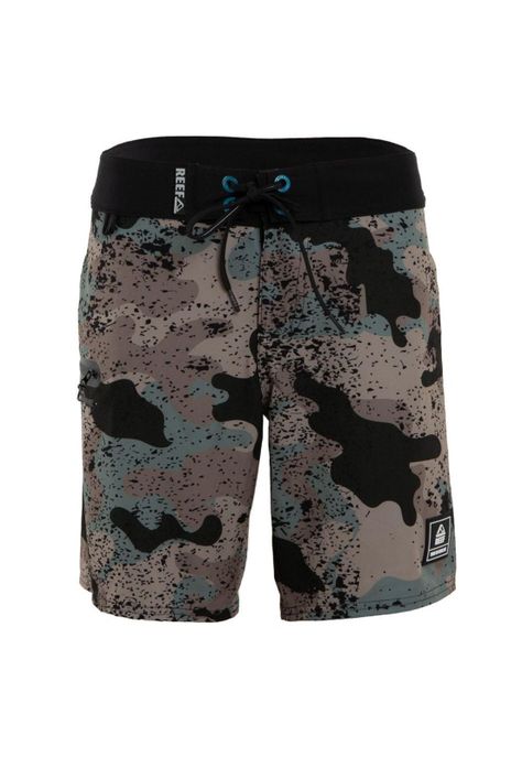 Traje de Baño Kids Camo Black Green Brown-0
