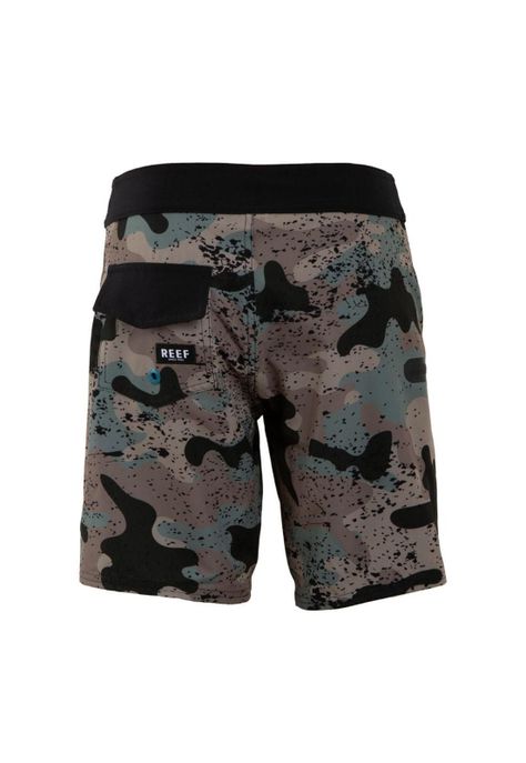 Traje de Baño Kids Camo Black Green Brown-2