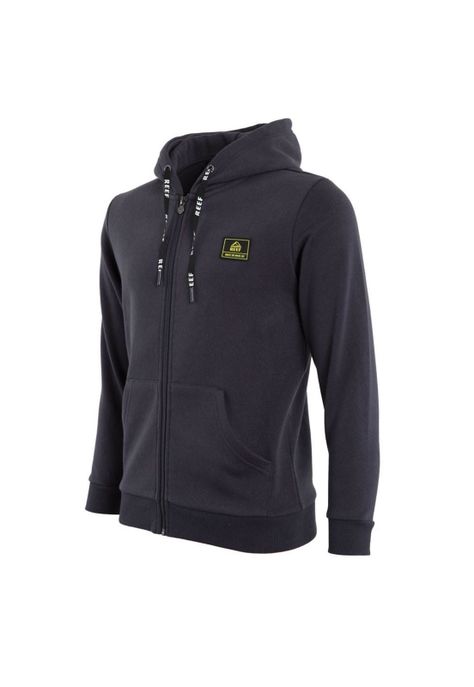 Poleron Full Zipper Kids Dark Grey-1