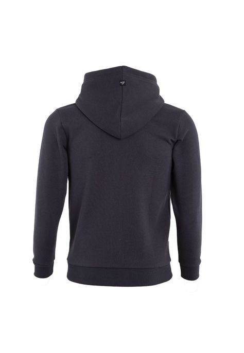 Poleron Full Zipper Kids Dark Grey-2