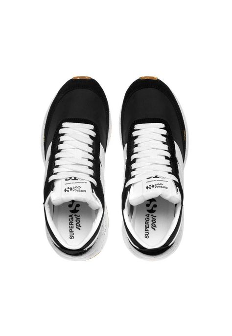 Zapatilla 9TS Vegan Training Black White Brown-3
