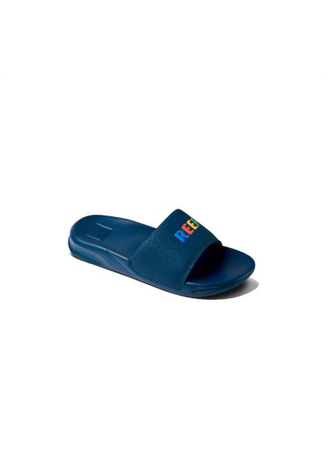 Sandalia Kids One Slide Blue Multi-0