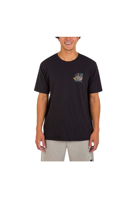 Polera Everyday Washed Still Life Black Hurley-2