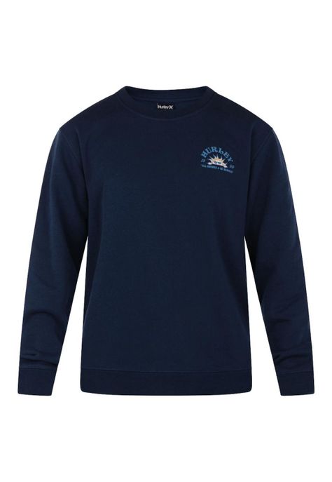 Polerón Men Crew No Bummers Fleece Night Forever-0