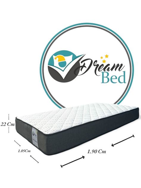 Colchon Plaza Y Media Dreambed Resorte 190x105x20-2