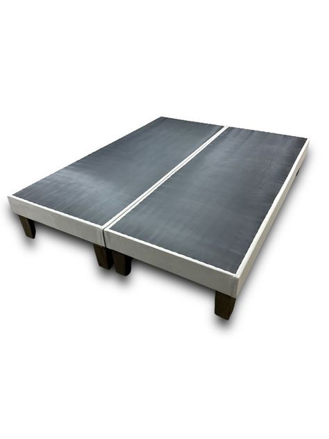 Base de cama 2 plazas europea beige-2