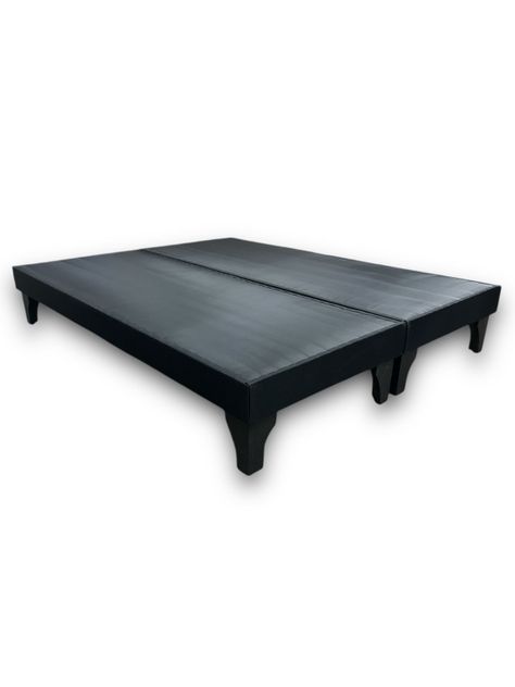 Base de cama 2 plazas europea negro-1