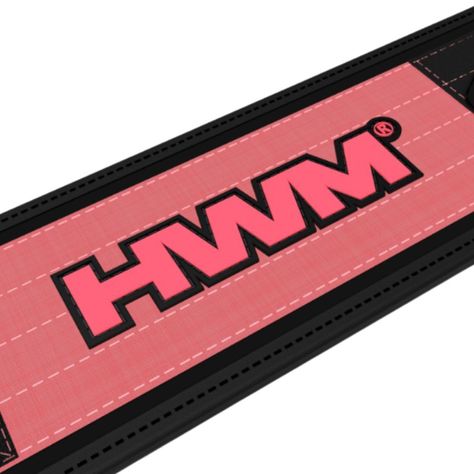 Cinturón De Levantamiento Iconlift Hwm Rosado Talla S-2